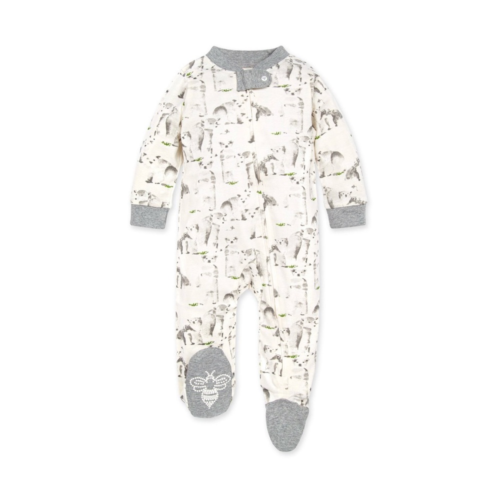 Burt's Bees Baby Forest Friends Footie Pajama